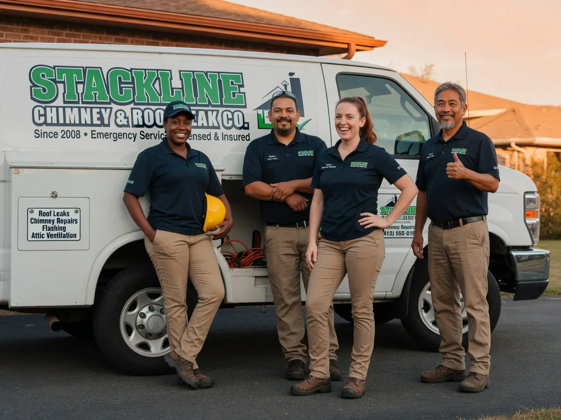 Chimney flashing repair company in Inglis, FL